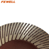 High quality 5in 125*1.6*10*45*22.23mm hot press diamond saw blade for cutting and grinding ceramic tile 
