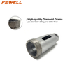 Super fast laser welded 33*M14 diamond segment dry core drill bit for granite rock concrete