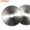 Premium 14in 350*3.0*10*60mm 10mm height silver brazed diamond saw blade for cutting quartz stone