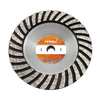 Sintered 5inch 125*20*8*30*M14 thread aluminum base diamond turbo cup wheel for grinding granite concrete