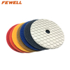 DIY 4inch 100mm 50# 100# 200# 400# 800# 1500# 3000# Diamond polishing Pads for Ceramic Tiles Granite Marble 