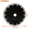 180*2.2*10*14*22.23mm 7inch Hot Press diamond disc saw blade for cutting masonry stone brick and concrete wall