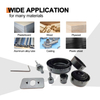16pcs Premium grade Tungsten Carbide Tip Core Drill Bit hole opener cutter series TCT Hole Sawset For Stainless Steel metal