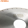 Premium 14in 350*3.0*10*60mm 10mm height silver brazed diamond saw blade for cutting quartz stone