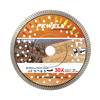 High quality Hot Press 7inch 180*2.6*10*22.23mm diamond saw blade turbo disc with reinforced center for dry cutting granite