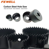 11pcs19-57mmPremium grade Tungsten Carbide Tip Core Drill Bit hole opener TCT Hole Saw cutter set For Stainless Steel metal