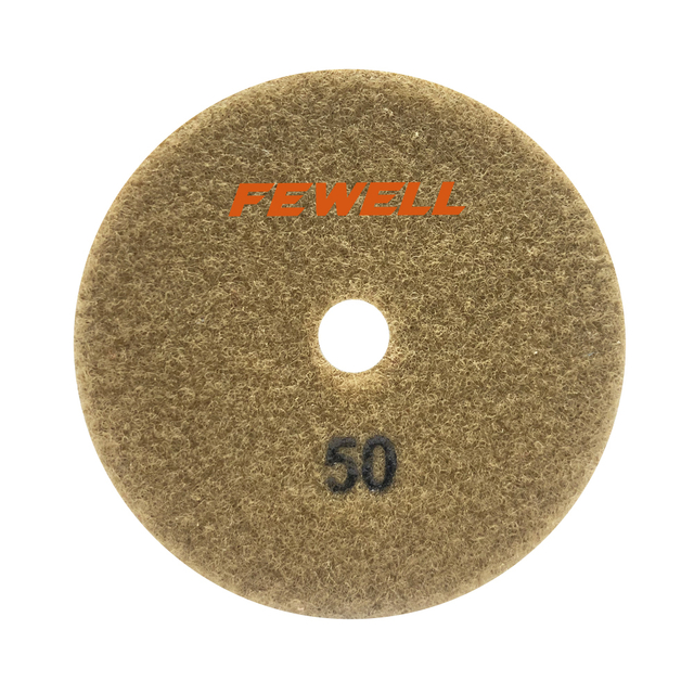 DIY 4inch 100mm 50# 100# 200# 400# 800# 1500# 3000# Diamond polishing Pads for Ceramic Tiles Granite Marble 