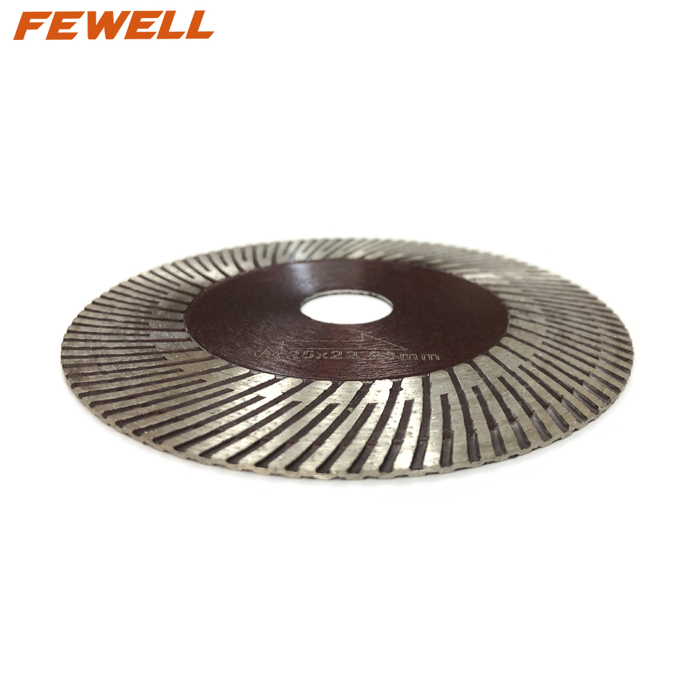 High quality 5in 125*1.6*10*45*22.23mm hot press diamond saw blade for cutting and grinding ceramic tile 