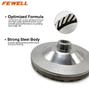 Sintered 5inch 125*20*8*30*M14 thread aluminum base diamond turbo cup wheel for grinding granite concrete