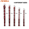 Masonry Drill Bit Set 5 Pcs for metal, brick, glass, ceramic tile plastic wood Size 3mm-12mm