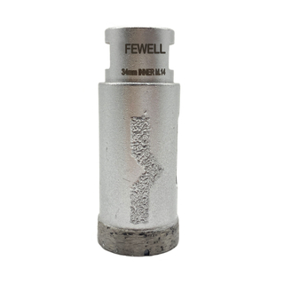 Super fast laser welded 33*M14 diamond segment dry core drill bit for granite rock concrete