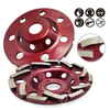 Diamond Cup Grinder 125mm×22.23mm, Cup Grinder for Concrete Stone Natural Stone Tile Adhesive Granite Masonry Extra Speed Diamond Grinding Disc