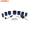 13pcs 22-57mmPremium grade Tungsten Carbide Tip Core Drill Bit hole opener TCT Hole Saw cutter set For Stainless Steel metal wood