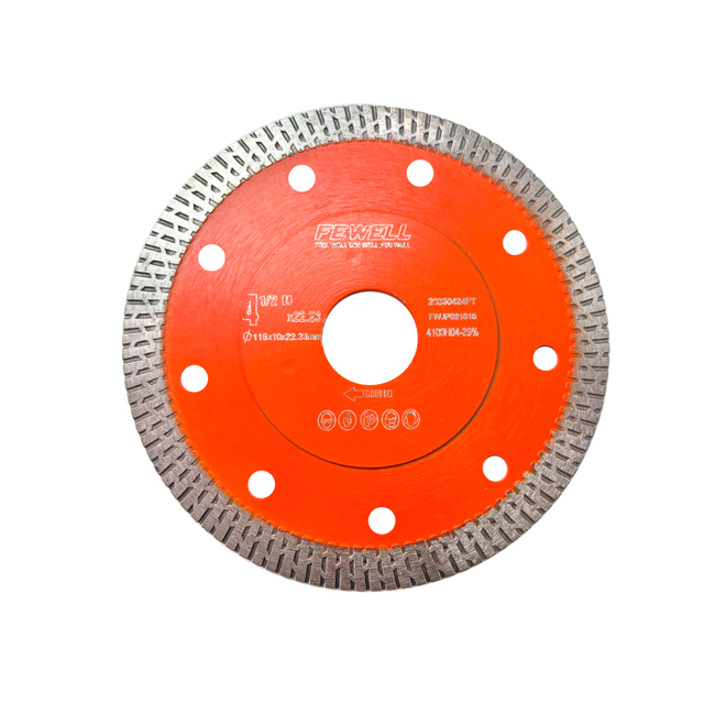 115-180mm Hot Press 4.5-7 Inch Super Thin K-Teeth Turbo Diamond Saw Blade for Cutting Ceramic Tile Porcelain