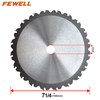 185*20T*20/16mm Multifunctional Tct Circular Saw Blade for Cutting Wood, Aluminum, Iron, Plastic