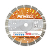 High quality Cold Press 9inch 230*3.2*15*22.23mm sintered segmented turbo diamond saw blade for concrete
