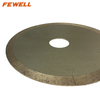 High quality Hot Press 4.3inch 110*1.6*7*20mm J slot diamond continuous rim diamond disc for cutting ceramic tile