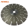 High quality Cold Press 9inch 230*3.2*15*22.23mm sintered segmented turbo diamond saw blade for concrete