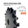Tungsten carbide v groove 120x15/17x22.23mm saw blade plates for heating warming floor fermacell