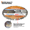 12/14/16/20 inch 300/350/400/500*25.4mm laser welded diamond saw blade for cutting Hard/Reinforced Concrete, Asphalt, Granite, Terrazzo