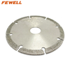 High quality 4-9inch 105-230mm electroplated diamond saw blade for cutting marble granite