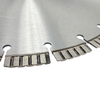 High quality 14inch laser welded 350*10*25.4mm segmented turbo diamond saw blade for cutting concrete