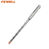 Premium grade cross Tip 6.5-18*150mm Double Flute Electric hammer Drill Bit for Concrete wall hard stone rock Granite
