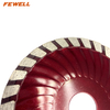 High quality 4/4.5/5inch 105/115/125*8*22.23mm Hot press sintered Wave turbo diamond saw blade for cutting concrete