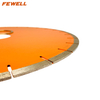 High quality Silver Brazed sandwich Silent steel 14-18inch 370/420/450*10*60mm diamond saw blade disc for wet cutting marble