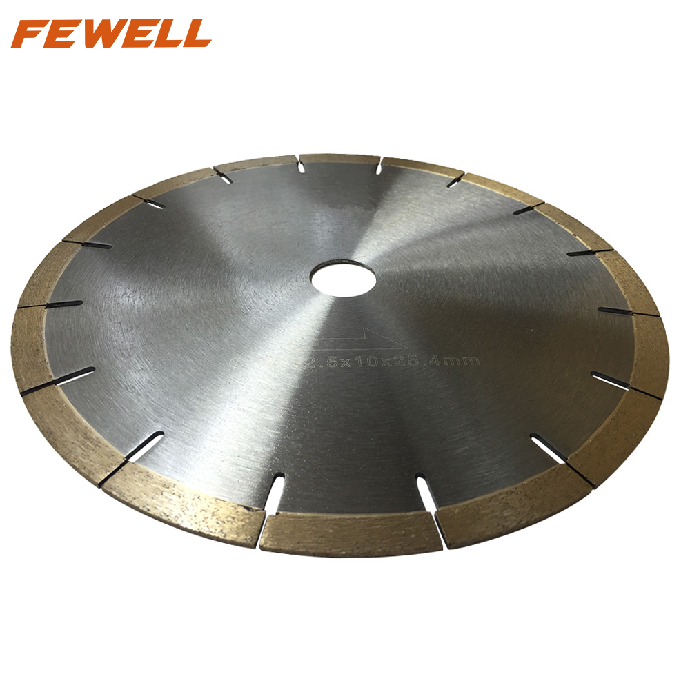 High quality silver brazed 9/14inch 230/350mm diamond saw blade for cutting marble