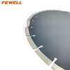 High quality laser welded 14/16in 350/400*10*25.4mm laser welded diamond saw blade for wet cutting asphalt
