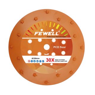 High quality Silver Brazed 10in 250mm diamond wheel grinding disc for PCD floor 、hard concrete、soft concrete、asphalt floor、medium concrete floor
