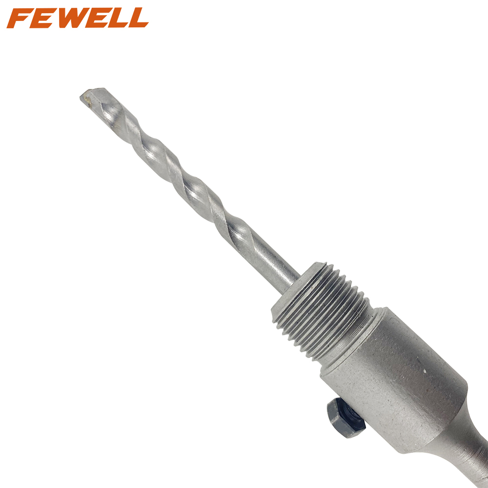 High quality SDS Plus Hollow electric TCT Core Drill Bit Concrete Hole Saw Arbor adapter