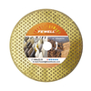 High quality 7inch 180*22.23mm single side triangle shape electroplated diamond saw blade for marble 