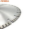 Premium grade Laser welded14inch 350*10*20mm segmented turbo diamond saw blade for cutting concrete beton reinforced concrete