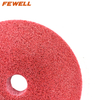  High quality 100/150/200mm 4/6/8in Nonwoven abrasive disc nylon polishing wheel for metal stainless steel