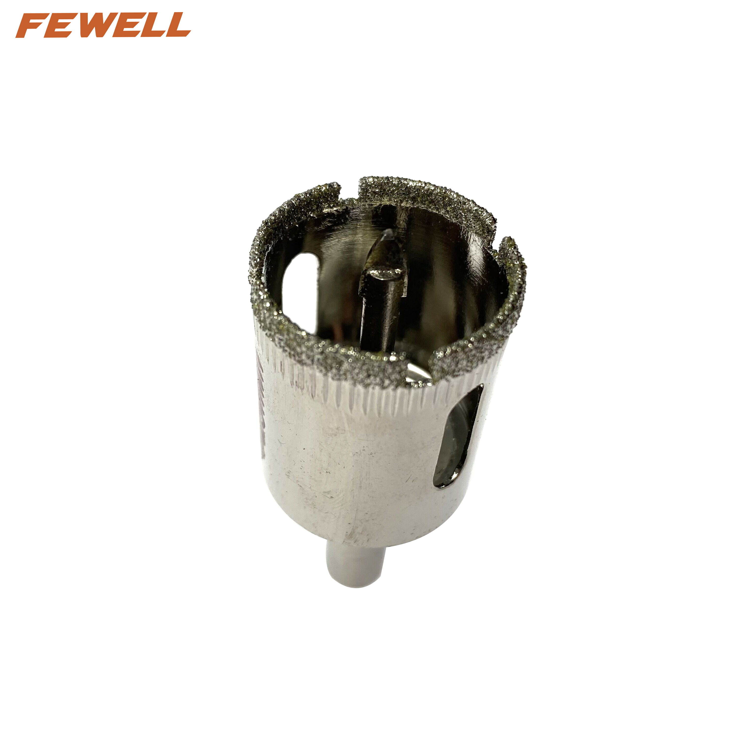 High quality electroplated diamond positioning core drill bits glass hole saw 25-100mm for marble granite tiles