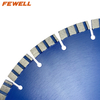 High quality laser welded 350*12*20mm 14” diamond turbo saw blade for cutting concrete stone