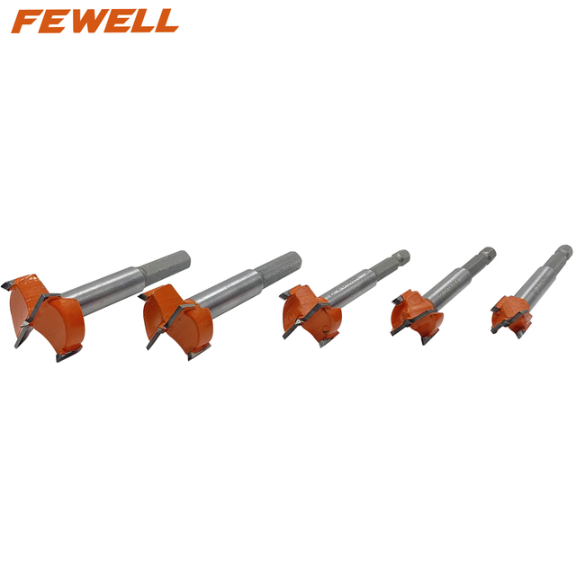 High quality 5PCS 15 20 25 30 35mm TCT wood hole saw set