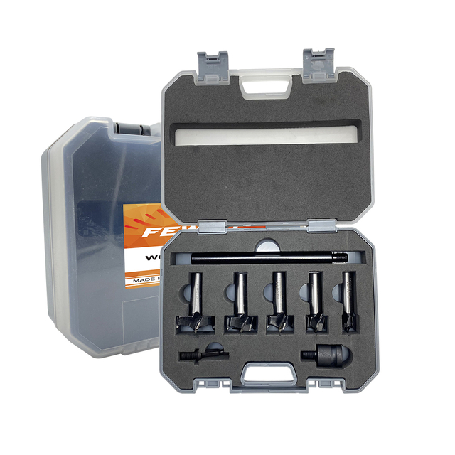 High quality 8PCS 15 20 25 30 35mm wood hole saw set for woodworking