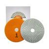 High quality 4inch 100mm 3 step diamond polishing Pads for terrazzo ceramic marble concrete granite 