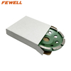 High quality cold Press 4.5inch 115*22.23mm single row diamond grinding cup wheel for surface grinding 