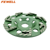 DIY cold Press 5inch 125*22.23mm diamond grinding cup wheel for grinding concrete wall stone