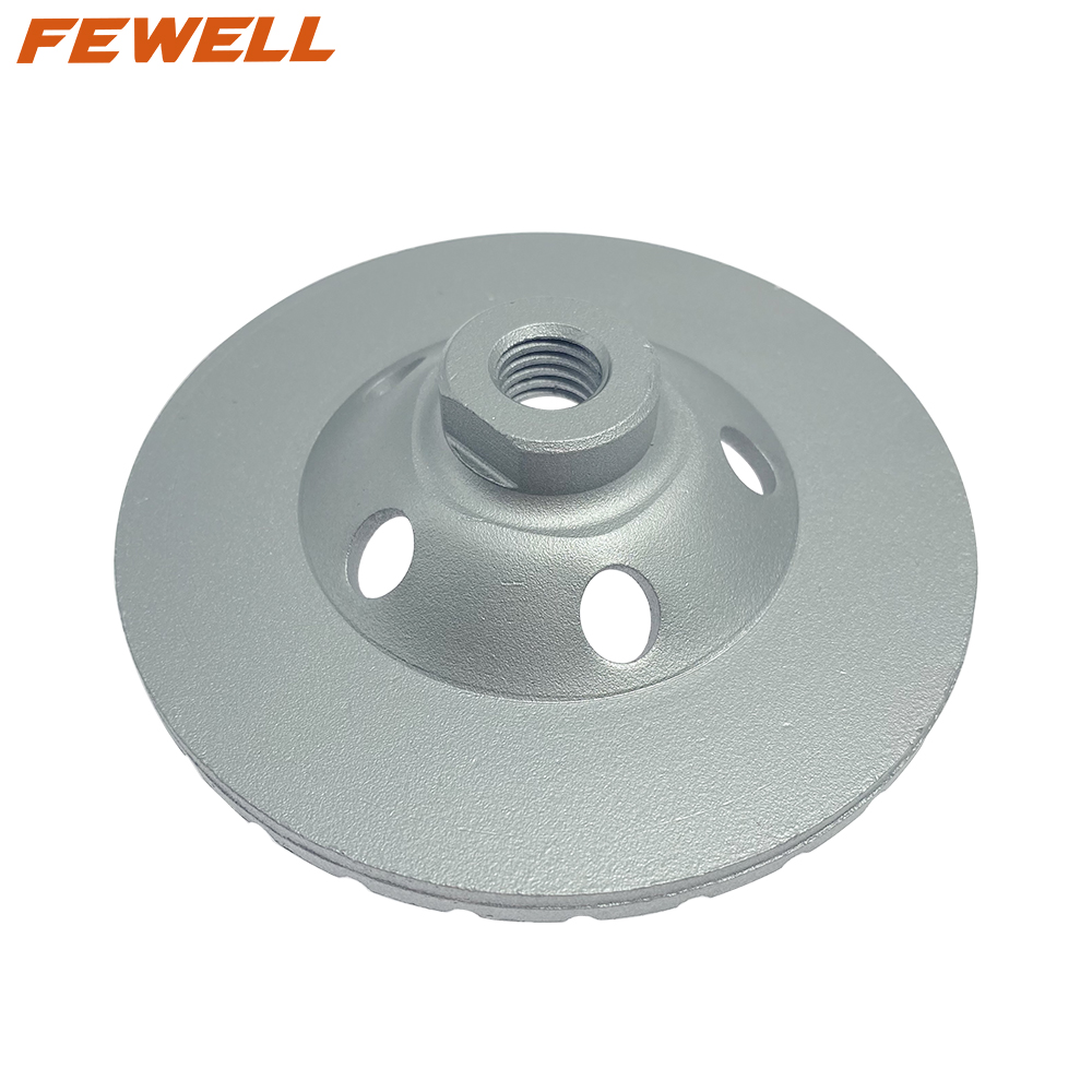 DIY Cold Press 4.5/7inch 115/180*M14 diamond grinding cup wheel for concrete marble granite floor