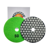 High quality 4inch 80mm 50# 100# 200# 400# 800# 1500# 3000# 7step Diamond polishing Pads for dry grinding Ceramic Tiles Granite terrazzo 