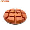 High quality 4inch 100mm 400# diamond polishing resin Pads for buffing ceramic concrete floor