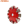 140x17mm V shape diamond milling disc tuck point blade for medium floor underfloor heating 