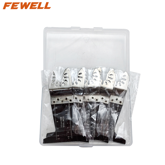 64mm HCS Bi-metal Multi Tool Oscillating Saw Blade set for Wood and Metal Cutting