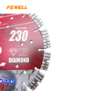 New Design Laser Welded Turbo Diamond Saw Blade for Concrete Block Road Walls Cutting