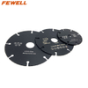 Vacuum Brazed Coarse Grit Tungsten Carbide saw blade for cuttng Wood Plastic with Nail
